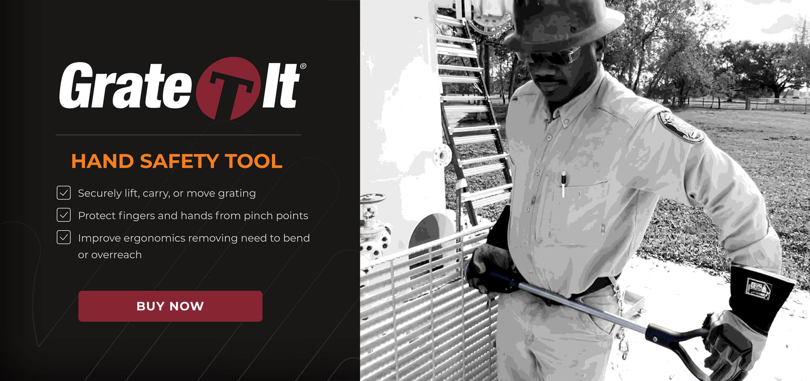 SnareIt® No Touch Hand Safety Tool - The Hand Safety Tool Company